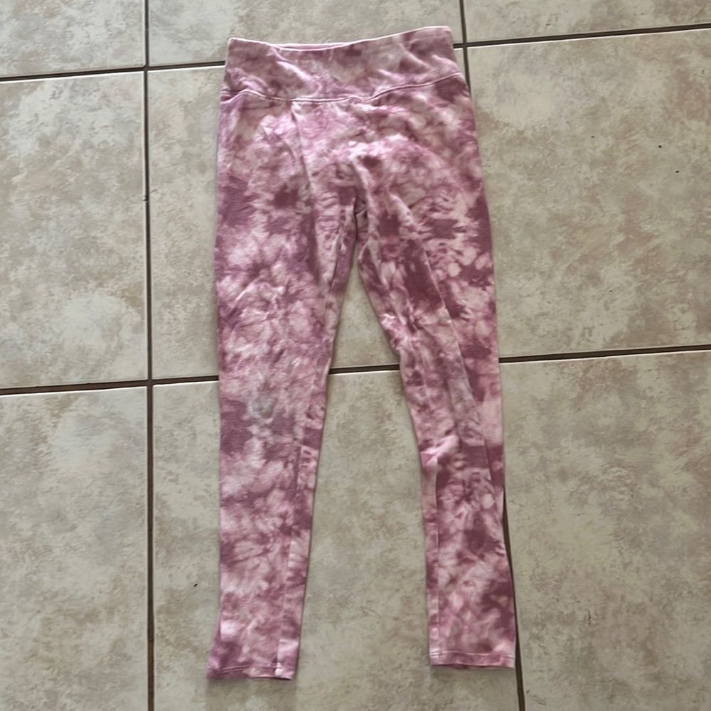 So girls favorite high-rise tie dye leggings size L 10/12